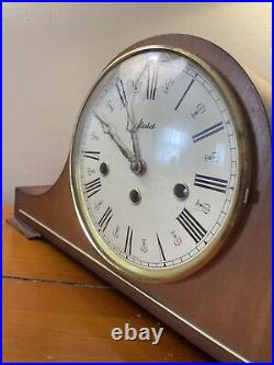 JLaid Westminster Chimes Clock 70s Working! Gorgeous 2 Jewels -76 W. Haid