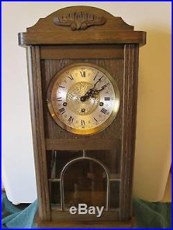 Jauch Wall Clock 8 Chime Bars Westminster Chimes