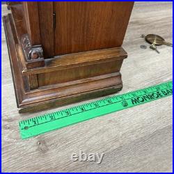 Junghans Germany Westminster Mahogany Mantle Bracket Clock