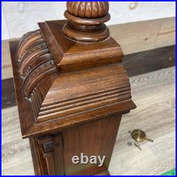 Junghans Germany Westminster Mahogany Mantle Bracket Clock Junghans Germany Westminster Mahogany Mantle Bracket Clock