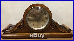 Junghans Gibraltar German Westminster Mantel Shelf Table Bracket Chime Clock