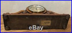 Junghans Gibraltar German Westminster Mantel Shelf Table Bracket Chime Clock