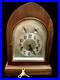 Junghans Mantle clock B42 Antique C 1920s westminster chime tested works VIDEO