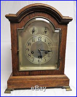 Junghans Victorian Bracket Clock, Westminster Chimes No Reserve