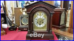 Junghans Westminster Chime Mahogany Mantel/bracket Clock