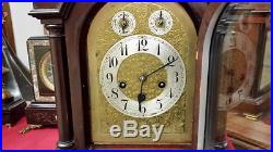 Junghans Westminster Chime Mahogany Mantel/bracket Clock