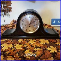 Junghans Westminster Chime Mahogany Mantle Clock