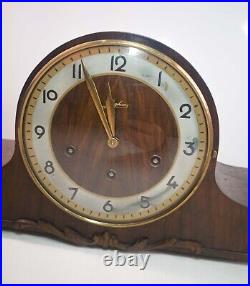 Junghans Westminster Chime Mantle Clock Working Perfectly German