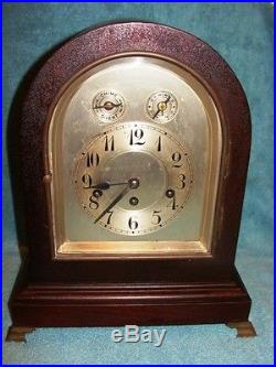Junghans Westminster Chiming Shelf Mantel Clock Working