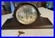 Junghans Wurttemberg Westminster 4 rod Chime Wood mantle Clock #17251 German KEY
