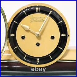 KIENINGER Mantel Vintage Clock ICONIC! 50s WESTMINSTER Chime HIGH GLOSS RESTORED