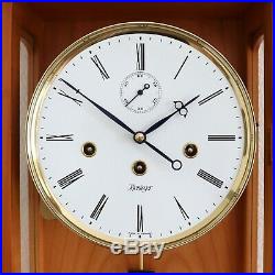 KIENINGER Wall Clock TOP RANGE! Westminster Chime Skeleton TRANSLUCENT Germany