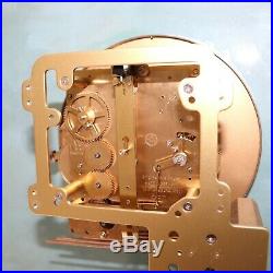 KIENINGER Wall Clock TOP RANGE! Westminster Chime Skeleton TRANSLUCENT Germany