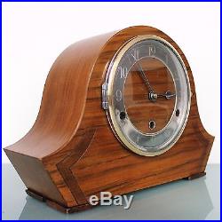 KIENZLE Mantel TOP! Clock HIGH GLOSS WESTMINSTER Chime Antique Germany Shelf 30s
