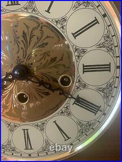 Kieninger 5 Jewel Mantle Clock Germany 8 Dial Westminster Triple Chime 24