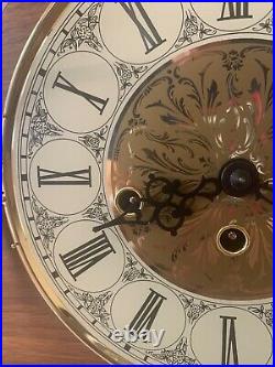 Kieninger 5 Jewel Mantle Clock Germany 8 Dial Westminster Triple Chime 24