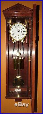 Kieninger Ethan Allen Vienna Style Cable Regulator Wall Clock Westminster Chime