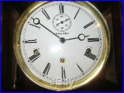 Kieninger Ethan Allen Vienna Style Cable Regulator Wall Clock Westminster Chime