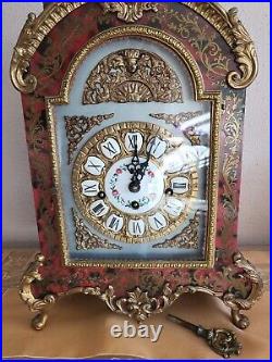 Kienzle Boulle style Westminster chime mantel clock (0602)