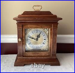 Large 16 1/4 T. VTG Westminster Chime Mantel Clock, Taiwan & Japan Working
