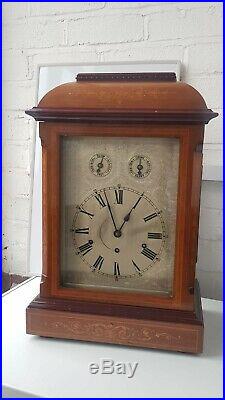 Large Antique 3 Train 5 Gongs Musical Westminster Chime Kienzle Bracket Clock