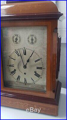 Large Antique 3 Train 5 Gongs Musical Westminster Chime Kienzle Bracket Clock