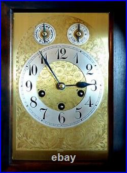 Large Antique Junghans Westminster Chime Mantel Clock