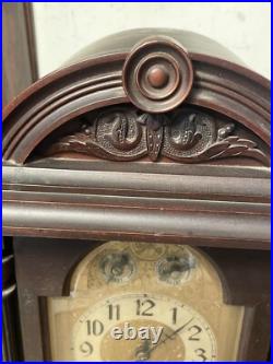 Large Antique Kienzle German Westminster Chime Bracket Clock To Restore