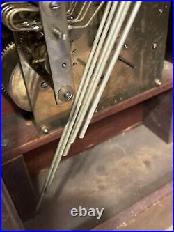 Large Antique Kienzle German Westminster Chime Bracket Clock To Restore