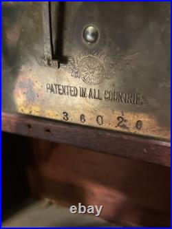 Large Antique Kienzle German Westminster Chime Bracket Clock To Restore