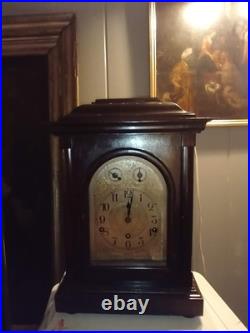 Large Antique Kienzle German Westminster Chime Clock Works With Key