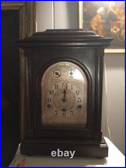 Large Antique Kienzle German Westminster Chime Clock Works With Key