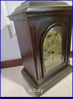 Large Antique Kienzle German Westminster Chime Clock Works With Key
