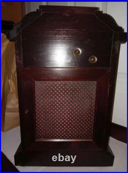 Large Antique Kienzle German Westminster Chime Clock Works With Key