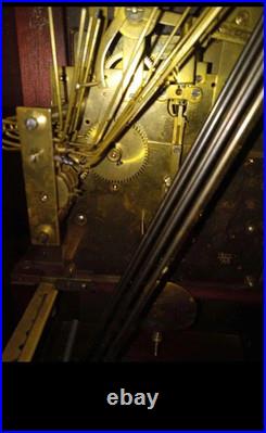 Large Antique Kienzle German Westminster Chime Clock Works With Key
