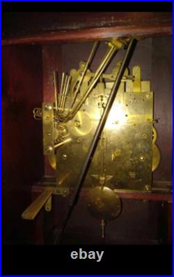 Large Antique Kienzle German Westminster Chime Clock Works With Key
