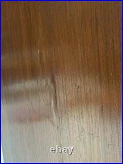 Large Antique Westminster Chime German walnut mantel or bracket clock Junghans