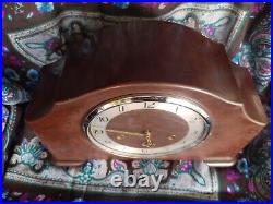 Large Bakelite Smiths Westminster chimes 8 Day Mantel Clock G. W. O