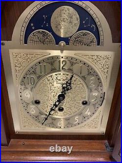 Large Bracket Shelf Westminster Clock moonphase 3 melodies triple chime BALDWIN