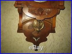 Large German Antique JUNGHANS Clocks with Westminster Chimes