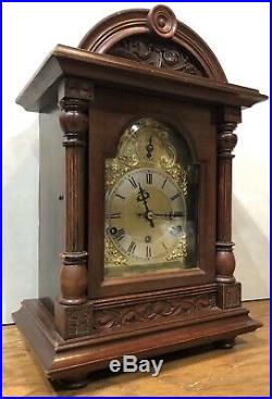 Large German Black Forest Kienzle Westminster Chime Mantel Bracket Shelf Clock