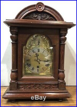 Large German Black Forest Kienzle Westminster Chime Mantel Bracket Shelf Clock