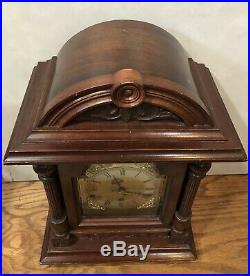 Large German Black Forest Kienzle Westminster Chime Mantel Bracket Shelf Clock