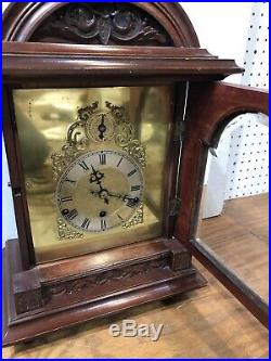 Large German Black Forest Kienzle Westminster Chime Mantel Bracket Shelf Clock