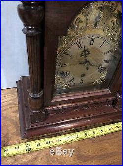 Large German Black Forest Kienzle Westminster Chime Mantel Bracket Shelf Clock