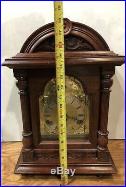 Large German Black Forest Kienzle Westminster Chime Mantel Bracket Shelf Clock