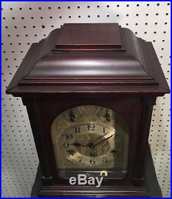 Large German Westminster Chime New York Kienzle Bracket Mantle Table Clock