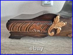 Large German Westminster and Whittington chime mantel clock (0644)