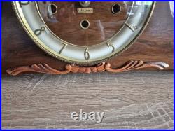 Large German Westminster and Whittington chime mantel clock (0644)