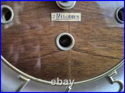 Large German Westminster and Whittington chime mantel clock (0644)